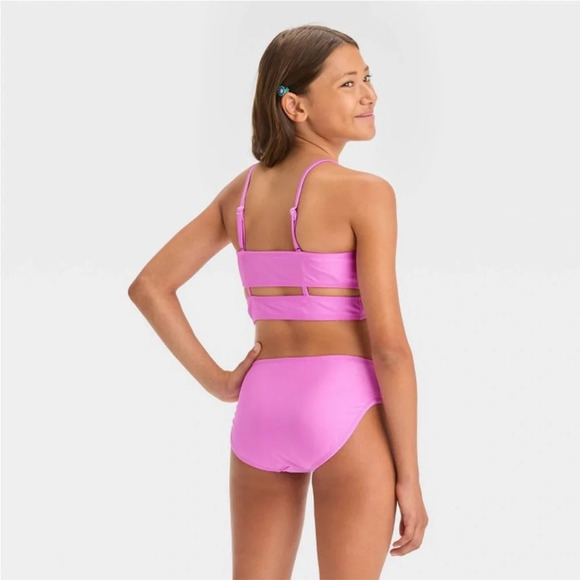 Art Class it’s a wrap purple bikini set size 14 NEW - Picture 2 of 5